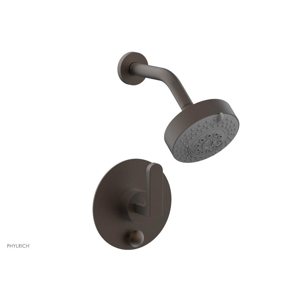 Phylrich - Pb  Rond  Shwr And Div Set, Lever Handle - Oil Rubbed Bronze