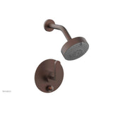 Phylrich - Pb  Rond  Shwr And Div Set, Lever Handle - Weathered Copper