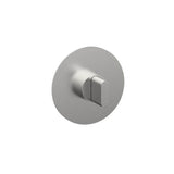 Phylrich - 1/2'' And 3/4''  Rond Therm Shwr To, Blade Handle - Pewter