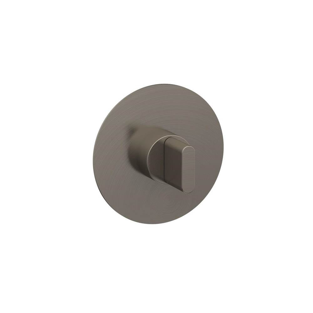 Phylrich - 1/2'' And 3/4''  Rond Therm Shwr To, Blade Handle - Burnished Nickel