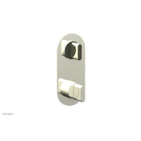 Phylrich - Mini Ts Vlv Trim Rond W/Vol Contrl Or Div, Blade Hdl - Burnished Nickel