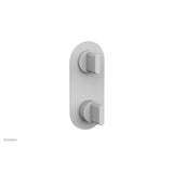 Phylrich - Mini Ts Vlv Trim Rond W/Vol Contrl Or Div, Blade Hdl - Satin White
