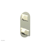 Phylrich - Mini Ts Vlv Trim Rond W/Vol Contrl Or Div, Blade Hdl - Satin Nickel