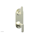 Phylrich - Mini Ts Vlv Trim Rond W/Vol Contrl Or Div, Lever Hdl - Satin Nickel