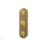 Phylrich - 1/2'' And 3/4''  Rond Therm Shwr To, Blade Handle - Satin chrome