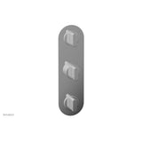 Phylrich - 1/2'' And 3/4''  Rond Therm Shwr To, Blade Handle - Satin Brass