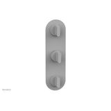 Phylrich - 1/2'' And 3/4''  Rond Therm Shwr To, Blade Handle - Satin White