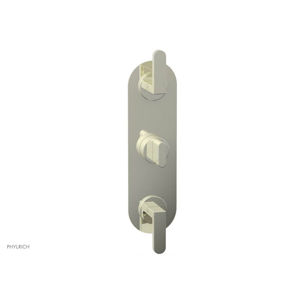 Phylrich - 1/2'' And 3/4'' Rond Therm Shwr To, Lever Handle - Burnished Nickel