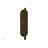 Phylrich - Rond 1/2'' Thermostatic Valve with Two Volume Control, Lever Handles 4-578 - Old English Brass