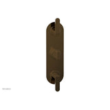 Phylrich - 1/2'' And 3/4'' Rond Therm Shwr To, Lever Handle - Antique Brass