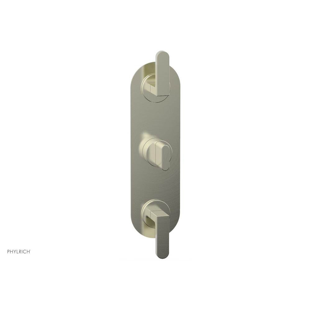 Phylrich - 1/2'' And 3/4'' Rond Therm Shwr To, Lever Handle - Satin Nickel
