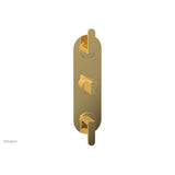 Phylrich - 1/2'' And 3/4'' Rond Therm Shwr To, Lever Handle - Polished Gold