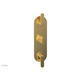 Phylrich - 1/2'' And 3/4'' Rond Therm Shwr To, Lever Handle - Satin Gold