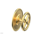 Phylrich - Pb  Works  Shwr Plate Trim, Cross Handle - Burnished Gold