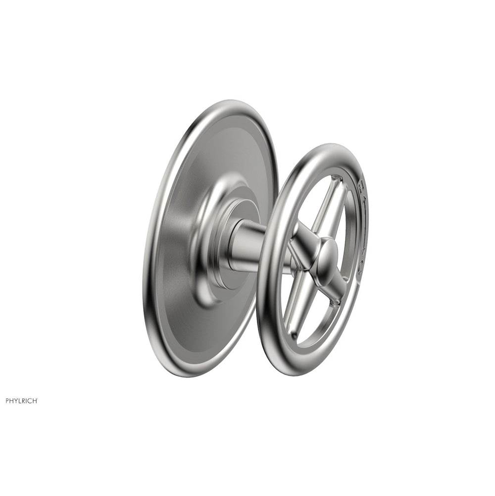 Phylrich - Pb  Works  Shwr Plate Trim, Cross Handle - Satin chrome