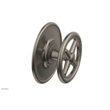 Phylrich - Pb  Works  Shwr Plate Trim, Cross Handle - Pewter