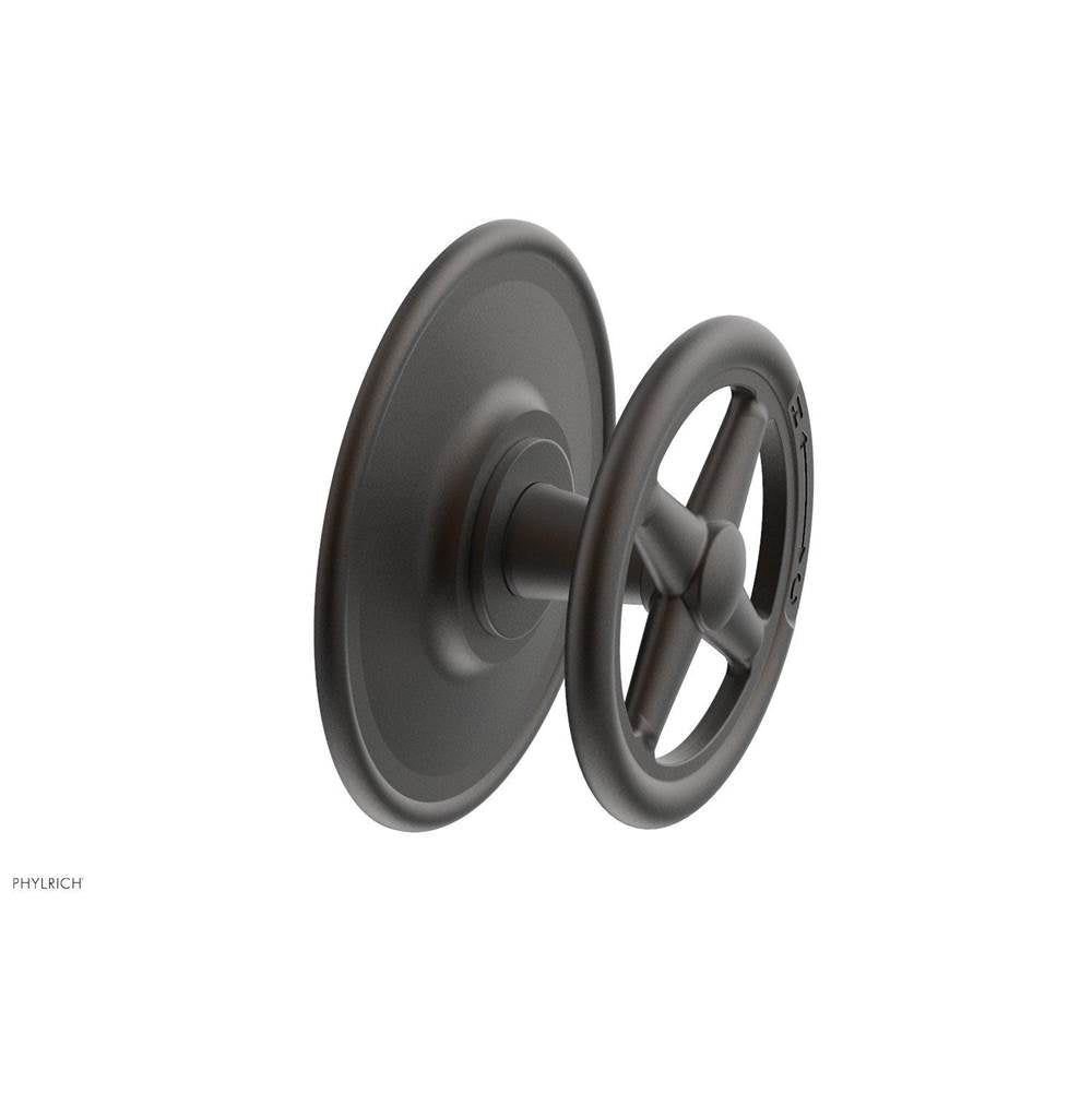 Phylrich - Pb  Works  Shwr Plate Trim, Cross Handle - Old Rubbed Bronze