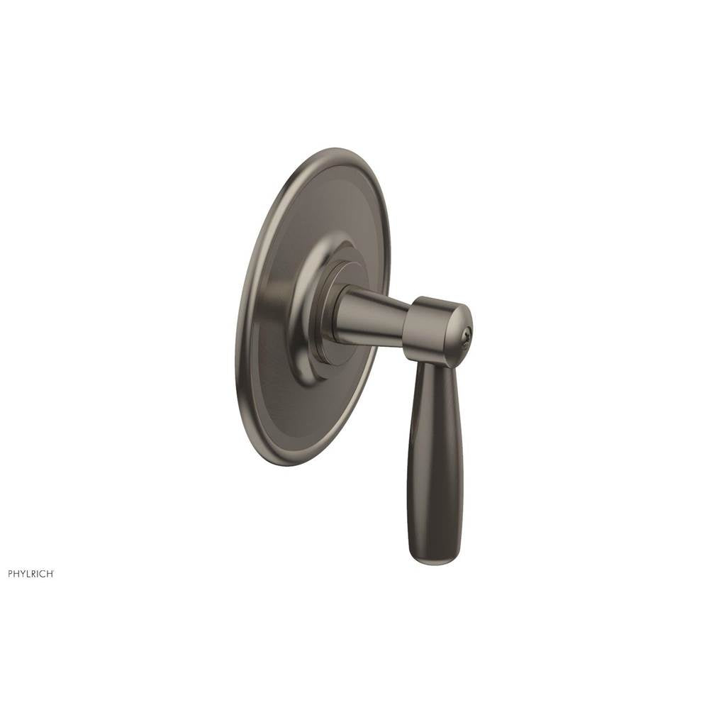 Phylrich - Pb  Works  Shwr Plate Trim, Lever Handle - Pewter