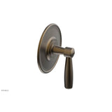 Phylrich - Pb  Works  Shwr Plate Trim, Lever Handle - Old English Brass