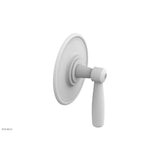 Phylrich - Pb  Works  Shwr Plate Trim, Lever Handle - Satin White