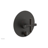Phylrich - Pb Shower Plate W Div Set Cross Hdl Trim - Oil Rubbed Bronze