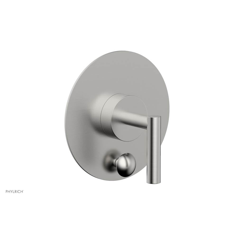 Phylrich - Pb Shower Plate W Div Set Lever Hdl Trim - Satin chrome