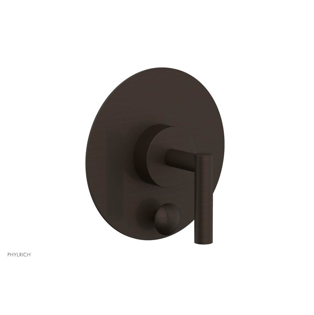 Phylrich - Pb Shower Plate W Div Set Lever Hdl Trim - Antique Bronze
