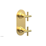 Phylrich - 2 Cross Handle Trim Kit (Ts & Bp) - Burnished Gold