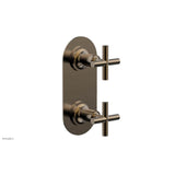 Phylrich - 2 Cross Handle Trim Kit (Ts & Bp) - Antique Brass