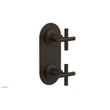 Phylrich - 2 Cross Handle Trim Kit (Ts & Bp) - Antique Bronze