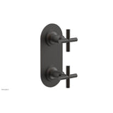 Phylrich - 2 Cross Handle Trim Kit (Ts & Bp) - Oil Rubbed Bronze