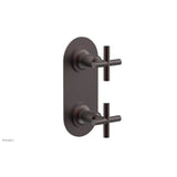 Phylrich - 2 Cross Handle Trim Kit (Ts & Bp) - Weathered Copper