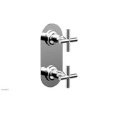 Phylrich - 2 Cross Handle Trim Kit (Ts & Bp) - Polished Chrome