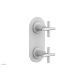 Phylrich - 2 Cross Handle Trim Kit (Ts & Bp) - Satin White