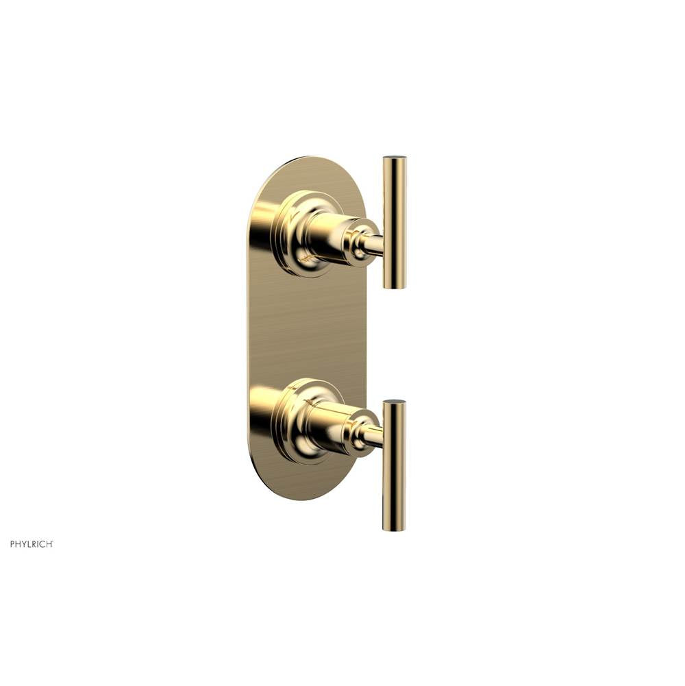 Phylrich - 2 Lever Handle Trim Kit (Ts & Bp) - Satin Brass
