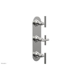 Phylrich - 4 Lever Handle 1/2 & 3/4 Ts Trim Kit - Satin chrome