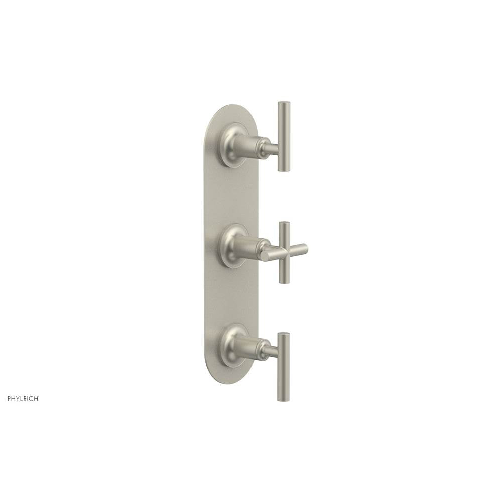 Phylrich - 4 Lever Handle 1/2 & 3/4 Ts Trim Kit - Burnished Nickel