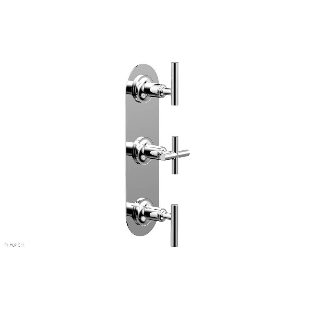 Phylrich - 4 Lever Handle 1/2 & 3/4 Ts Trim Kit - Polished Chrome