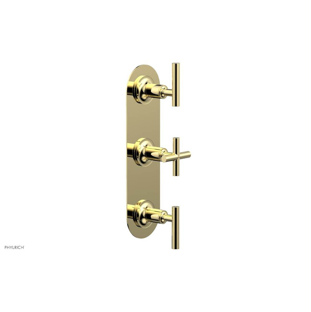 Phylrich - 4 Lever Handle 1/2 & 3/4 Ts Trim Kit - Polished Brass