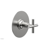 Phylrich - 3 Cross Handle Trim Kit (Ts & Bp) - Satin chrome