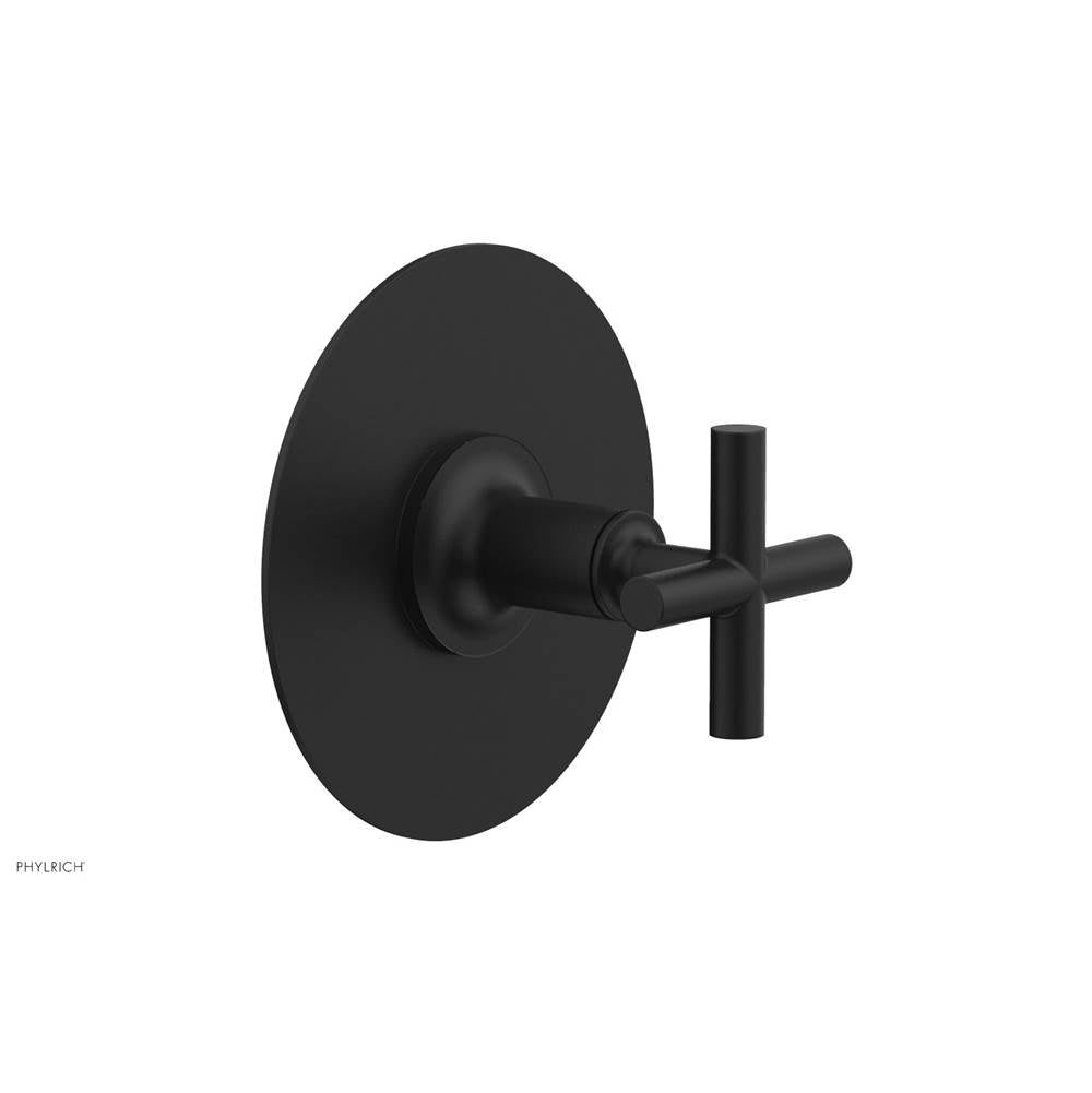 Phylrich - 3 Cross Handle Trim Kit (Ts & Bp) - Matte Black