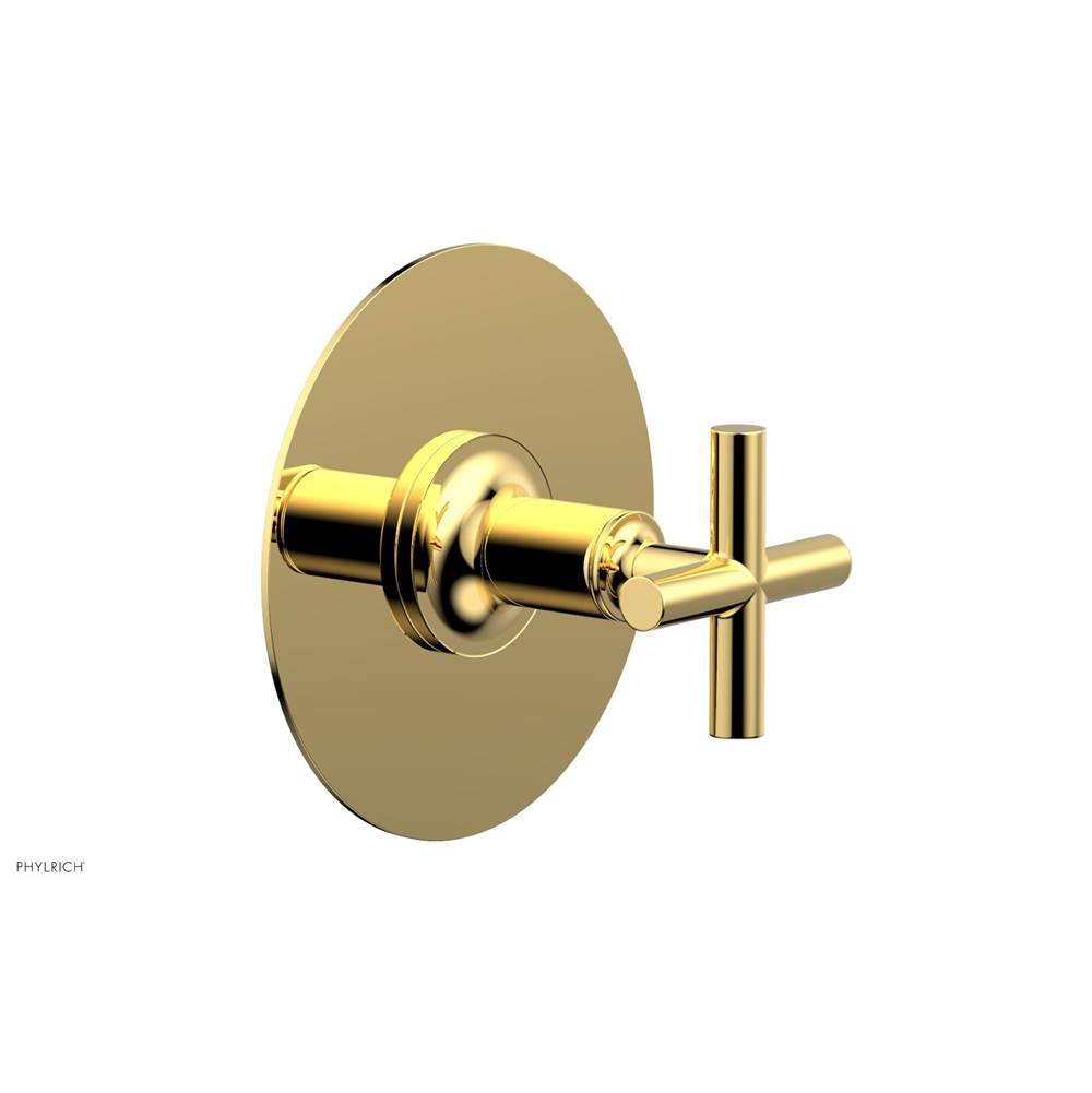 Phylrich - 3 Cross Handle Trim Kit (Ts & Bp) - Polished Gold