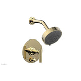 Phylrich - Pb Shower And Div Set Lever Handle Less Spt - Polished Brass Uncoated