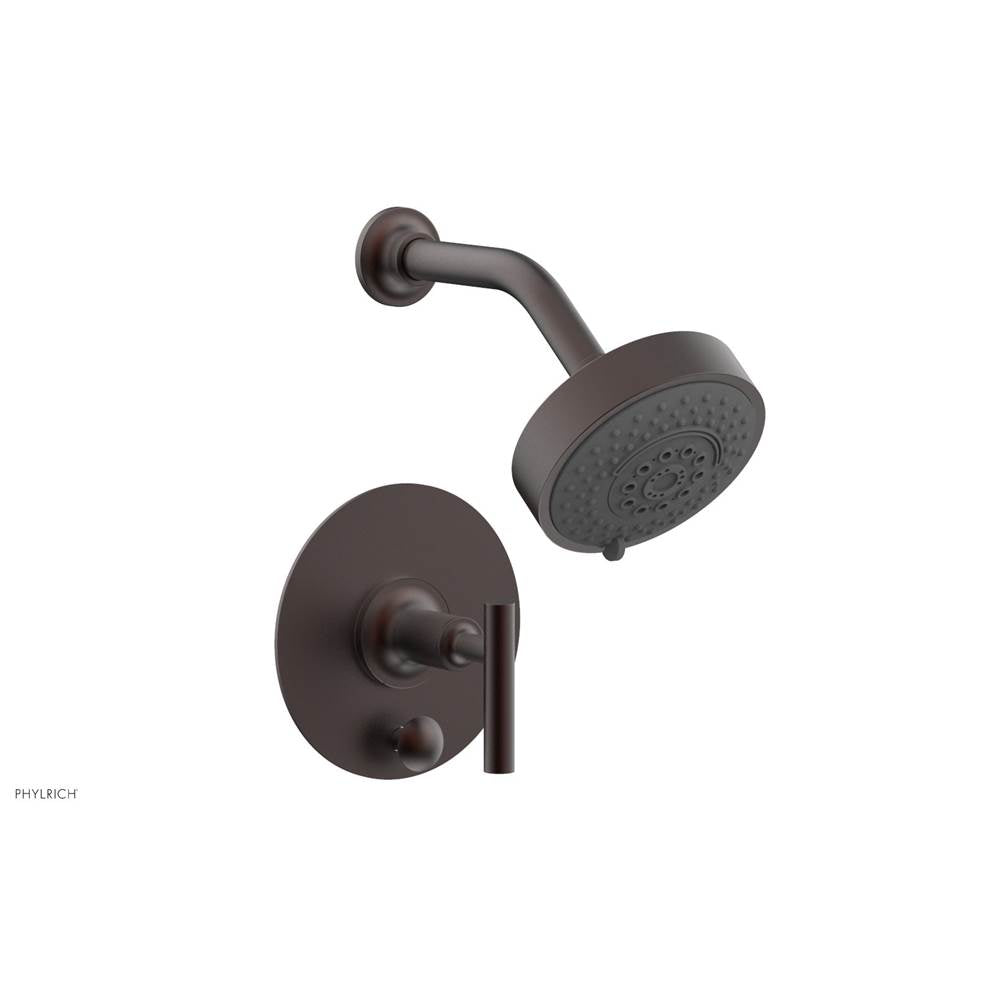 Phylrich - Pb Shower And Div Set Lever Handle Less Spt - Weathered Copper