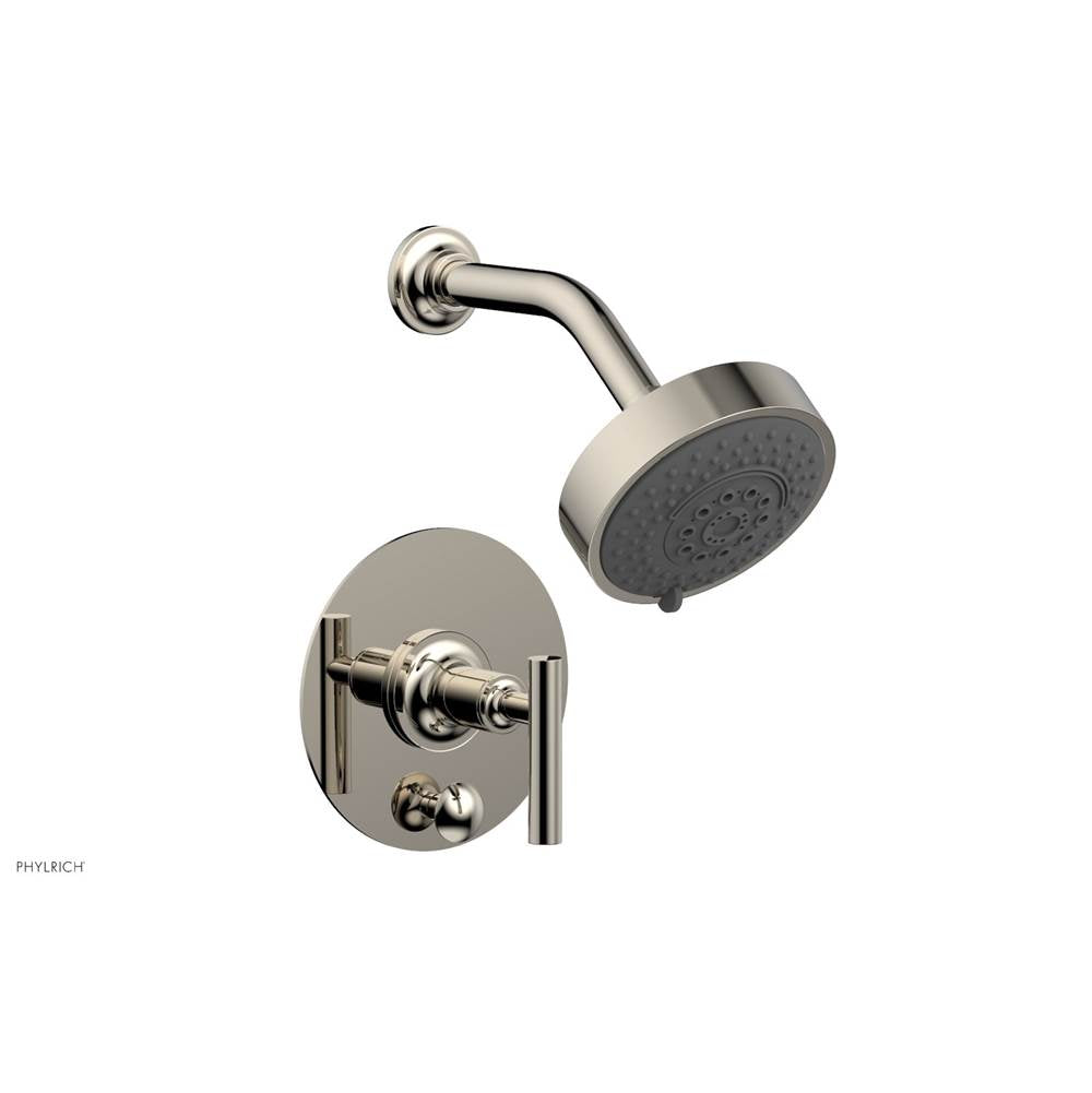 Phylrich - Pb Shower And Div Set Lever Handle Less Spt - Polished Nickel