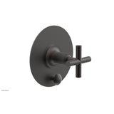 Phylrich - Pb Shower Plate W Div Set Cross Hdl Trim - Oil Rubbed Bronze