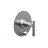 Phylrich - Pb Shower Plate W Div Set Lever Hdl Trim - Satin chrome
