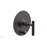 Phylrich - Pb Shower Plate W Div Set Lever Hdl Trim - Weathered Copper