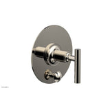 Phylrich - Pb Shower Plate W Div Set Lever Hdl Trim - Polished Nickel