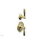 Phylrich - Ts Vlv Trim Works W/Vol Contrl Or Div, Lever Hdl - Polished Brass